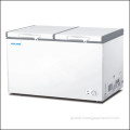 Small Deep Freezer Double Door Double Temperature Horizontal Chest Freezer Factory